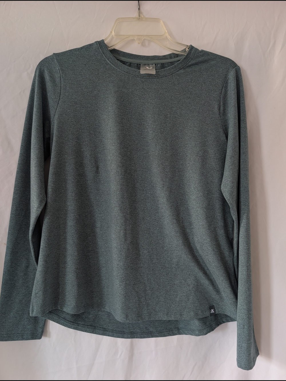 Zeroxposure Athletic Long Sleeve Top - Heathered Teal